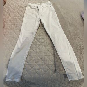 Madewell White Jeans